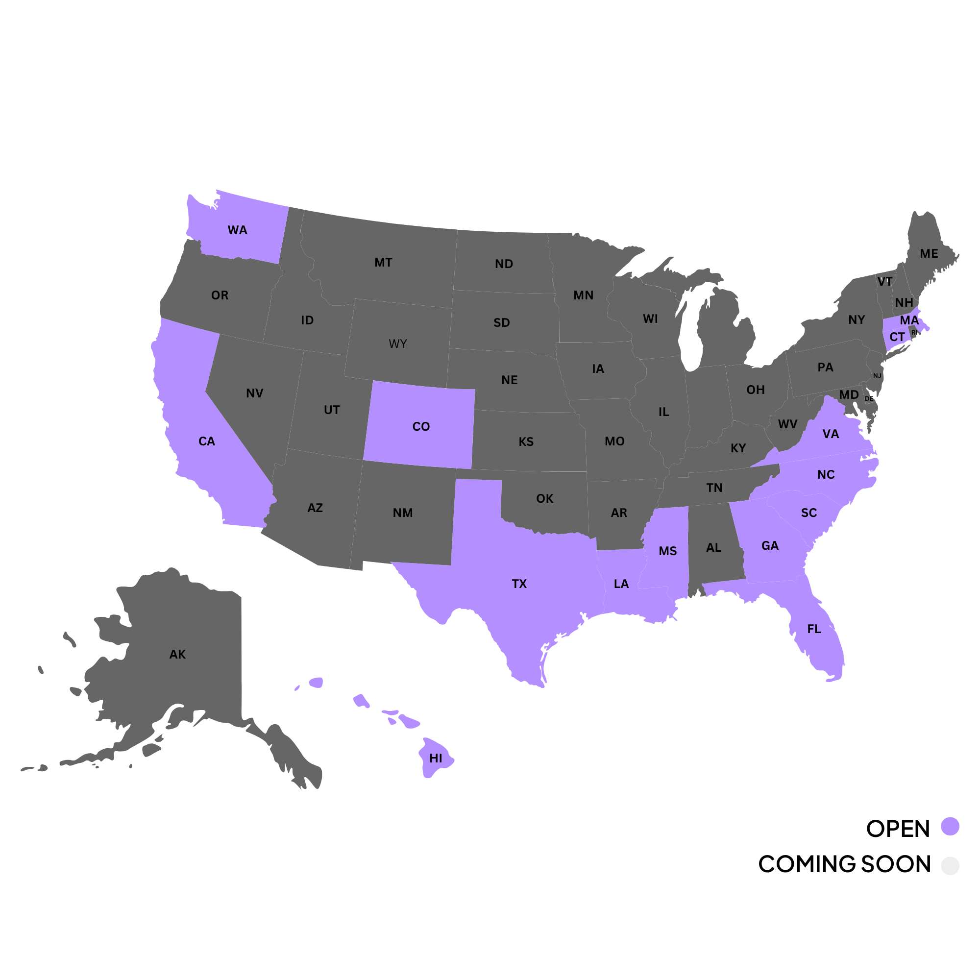 ENRG Markets Map