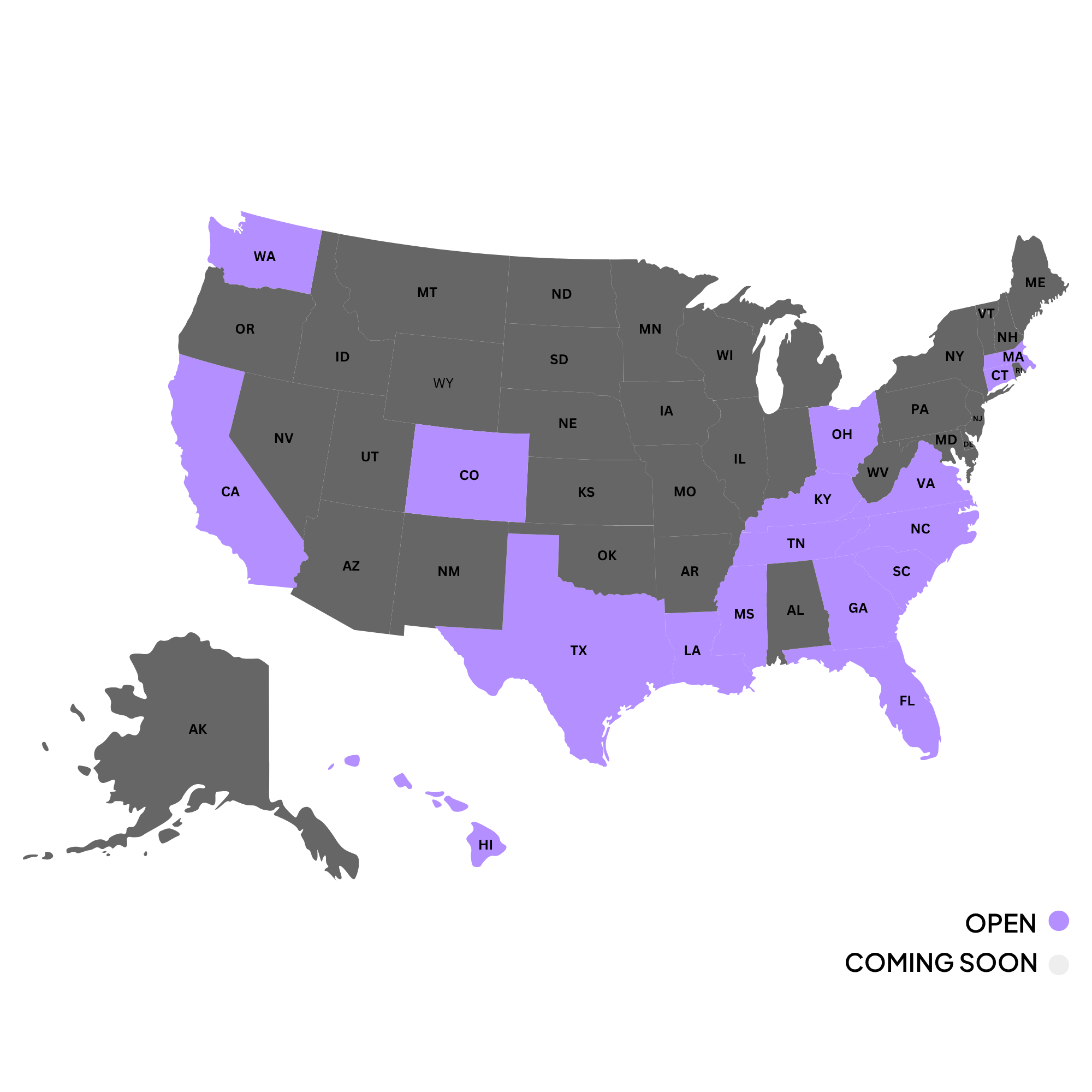 ENRG Markets Map